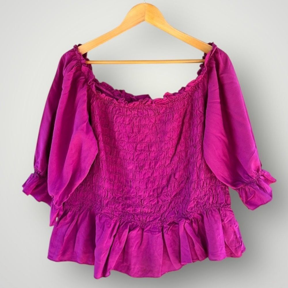 🎉5 for $45🎉 Rouge top blouse shirt size 3X